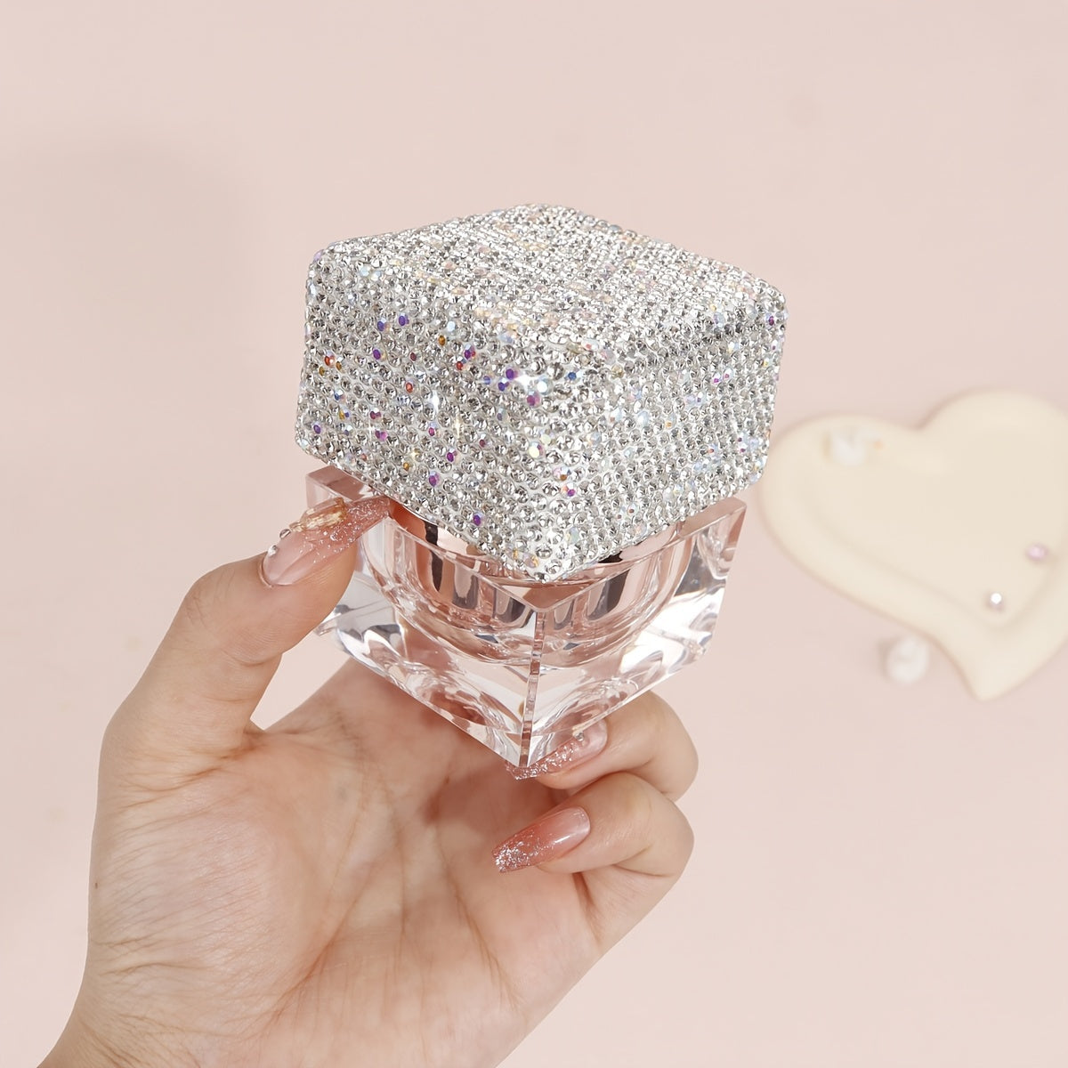 The Diamond Éclat Cosmetic Jar