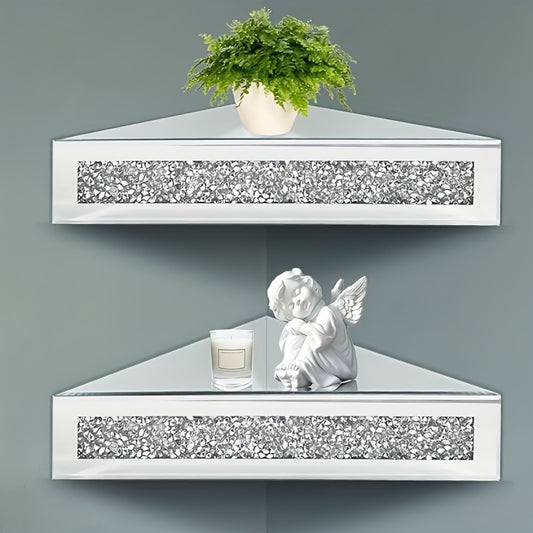 The Crystal Cove Floating Shelf Set