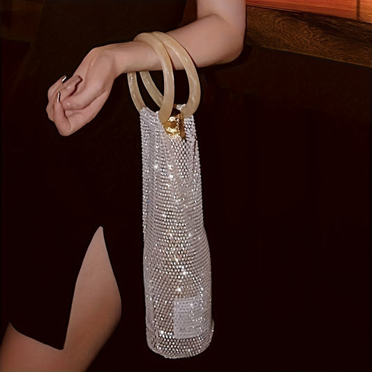 The Diamond Sparkle Wine Bag