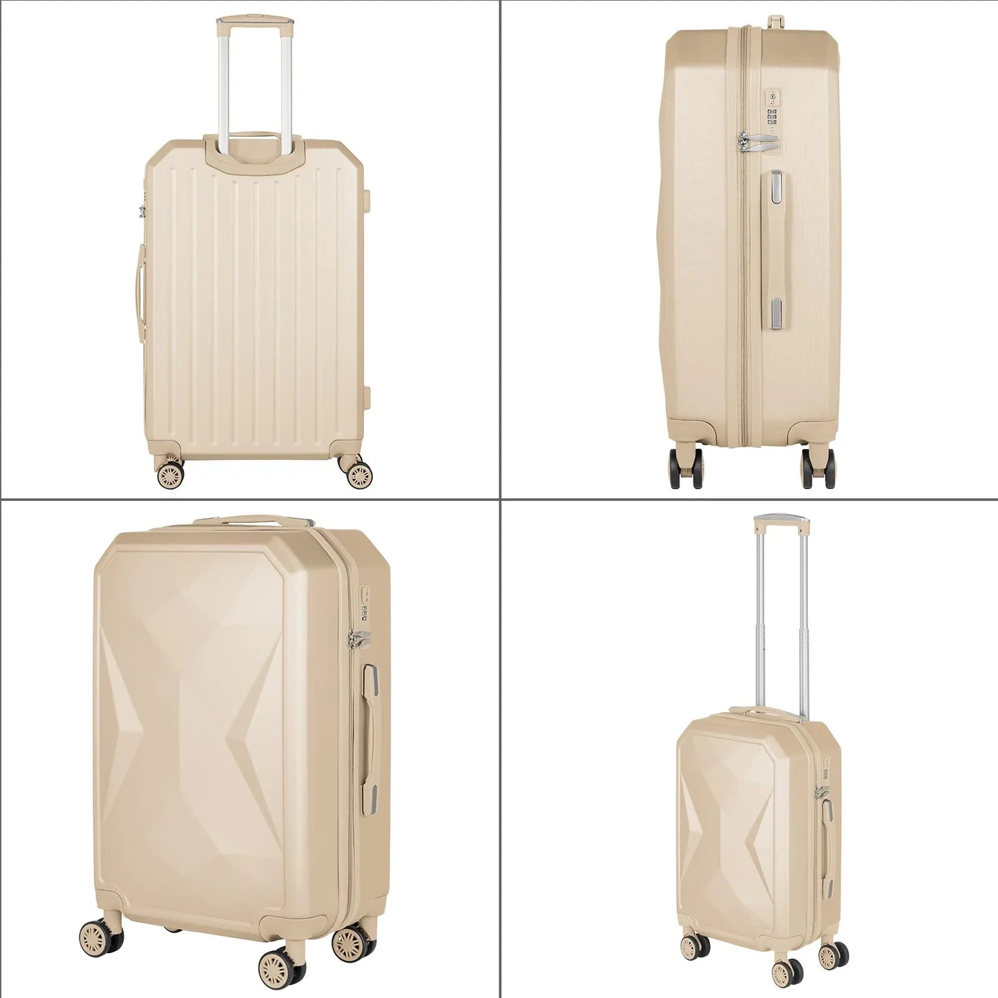 Mogul 5-Piece Power Pack: The Ultimate Hard Shell Luggage Set (Various Shades)