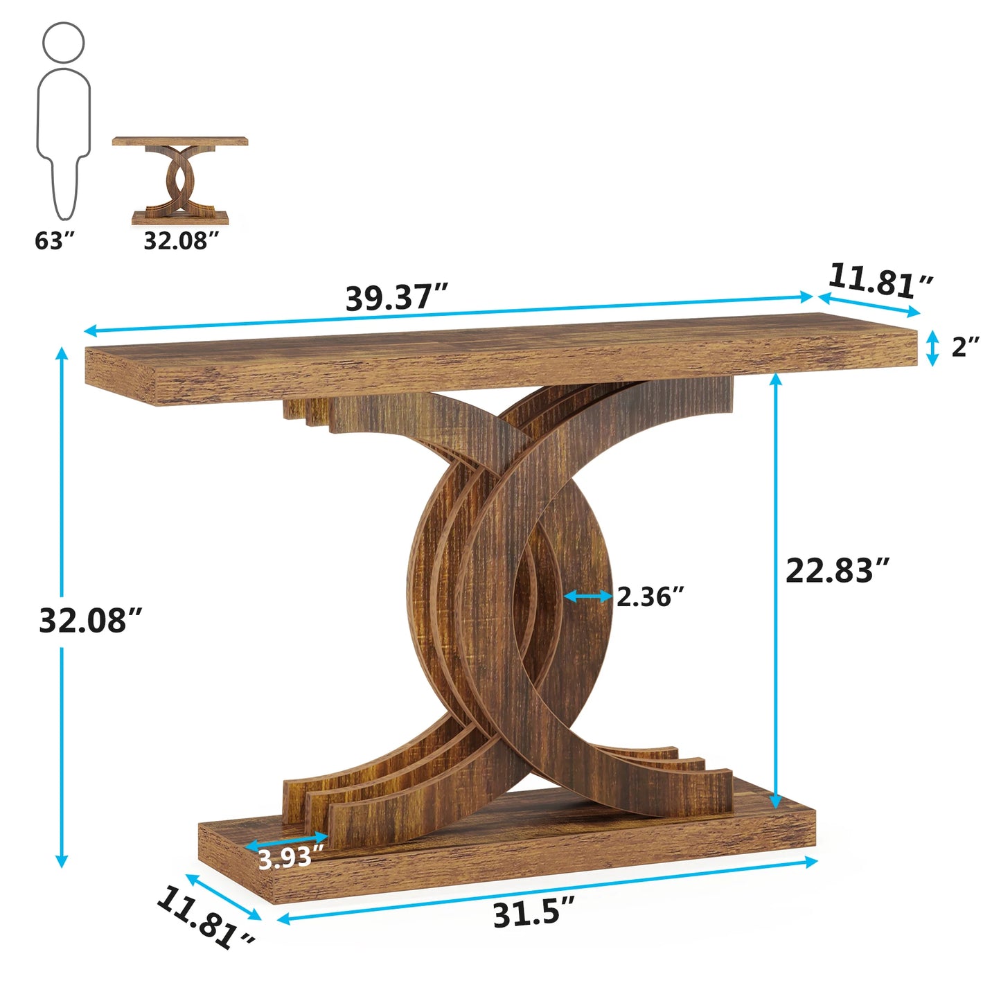 The Rustic Haven Console Table