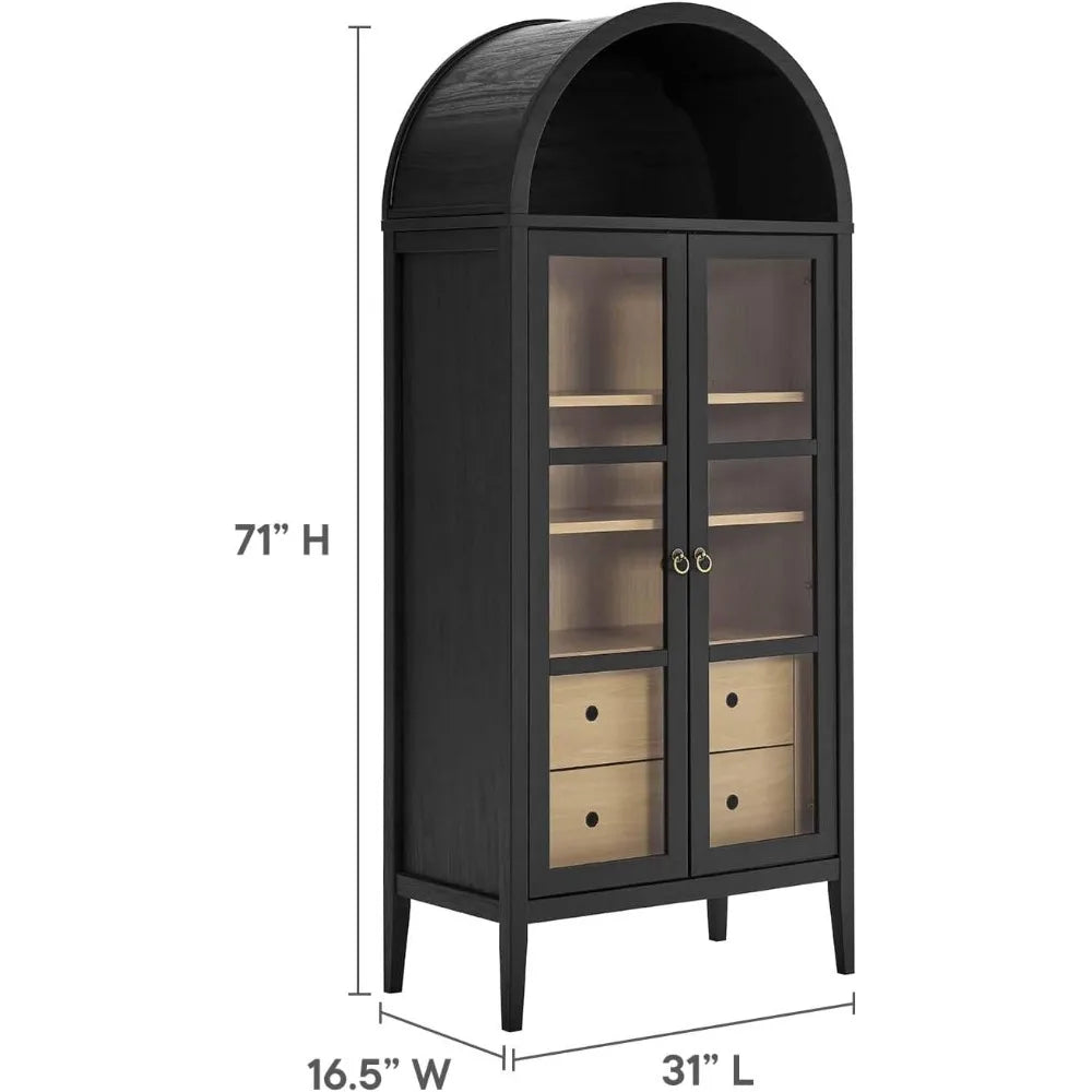 The Vanguard Arched Cabinet