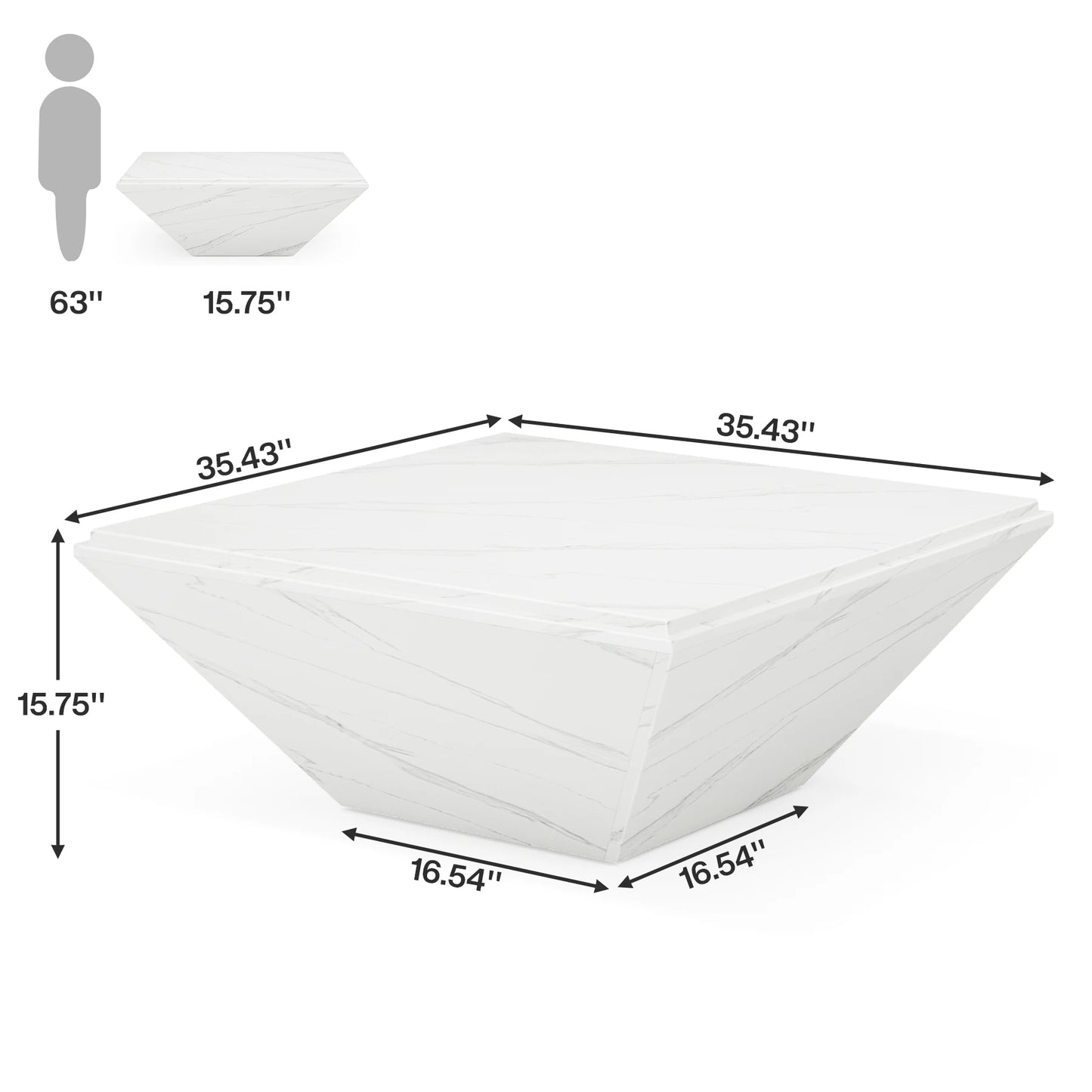 The Ivory Nexus Coffee Table