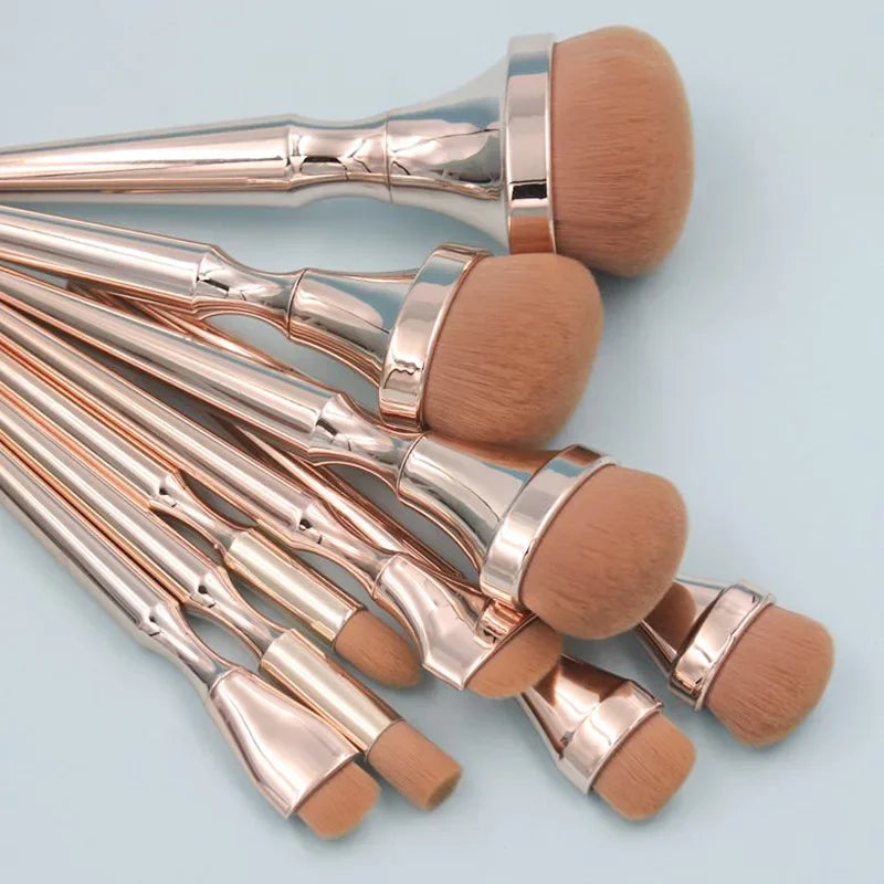 The Rosé Perfection Brush Set of 9