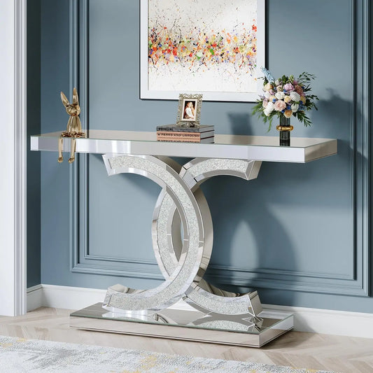 The Crystal Veil Console Table