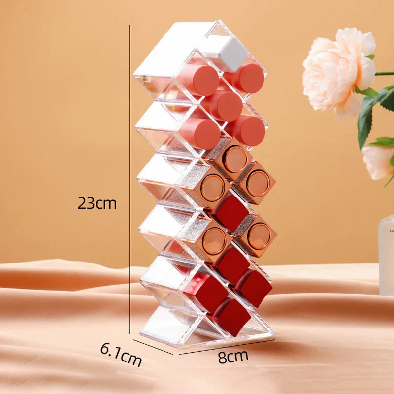 The Chic Acrylic Lipstick Organizer for Glamour Moguls