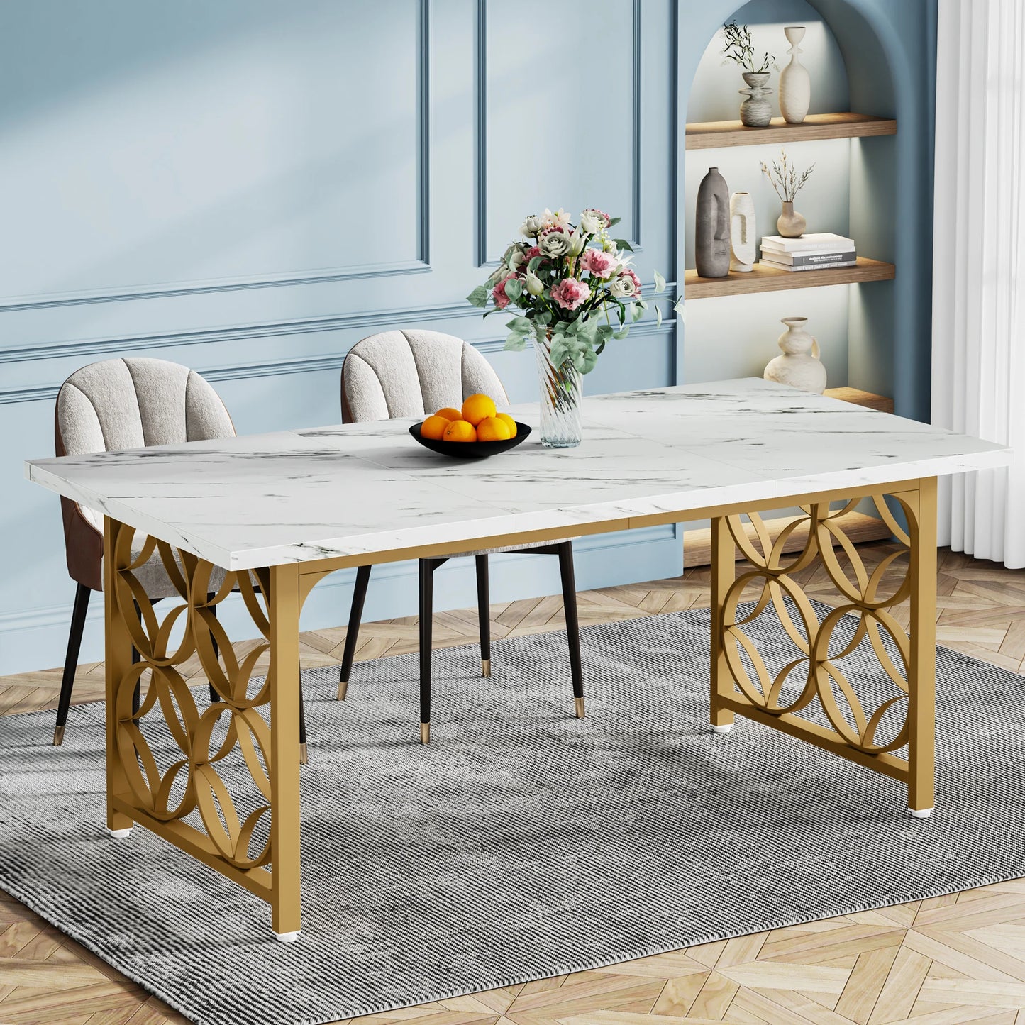 The Noble Ivory Dining Table