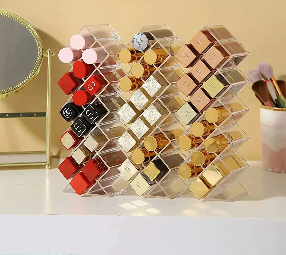 The Chic Acrylic Lipstick Organizer for Glamour Moguls