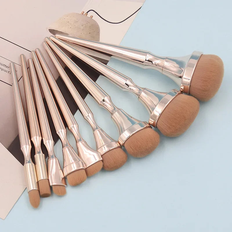 The Rosé Perfection Brush Set of 9