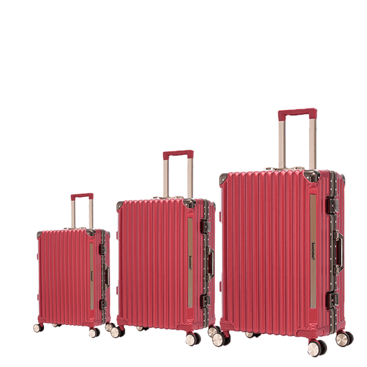 The Crimson Glide Travel Aluminum Ensemble